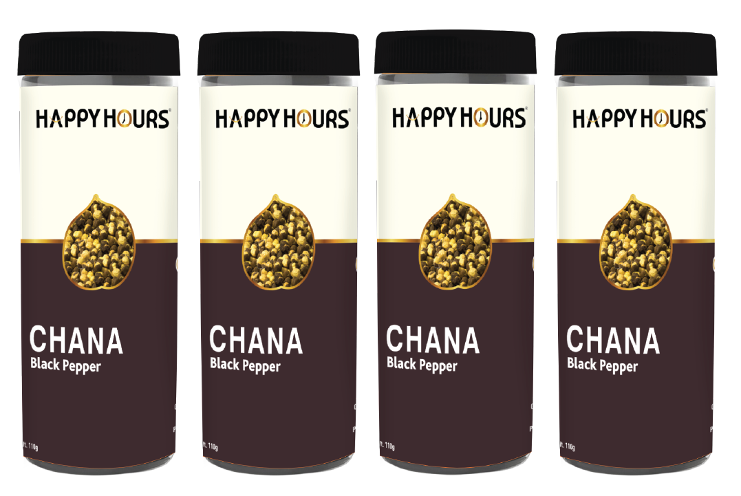 BLACK PEPPER CHANA HAPPY HOURS 110G X 4 PCS