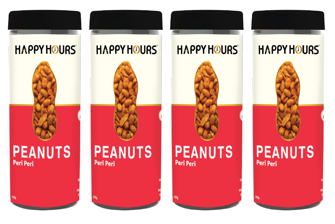 Peri Peri peanuts - Pack of 4