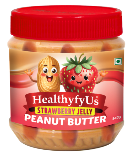 Peanut Butter with Strawberry Jelly