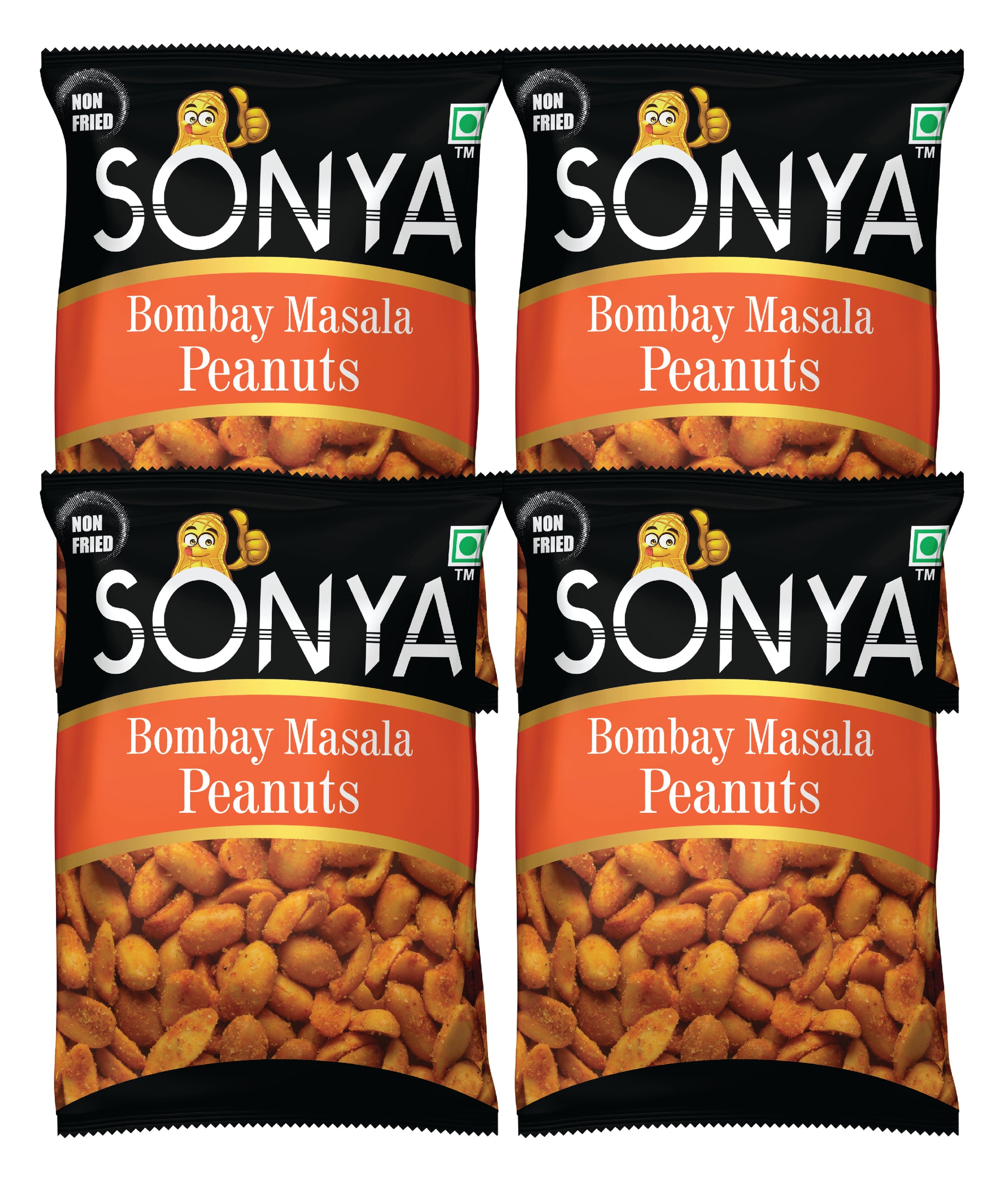 Bombay Masala Peanuts - 100g X 4 pcs