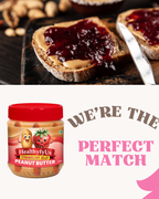 Peanut Butter with Strawberry Jelly