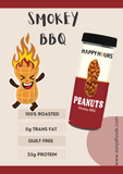 Smokey BBQ Peanuts - Pack of 4