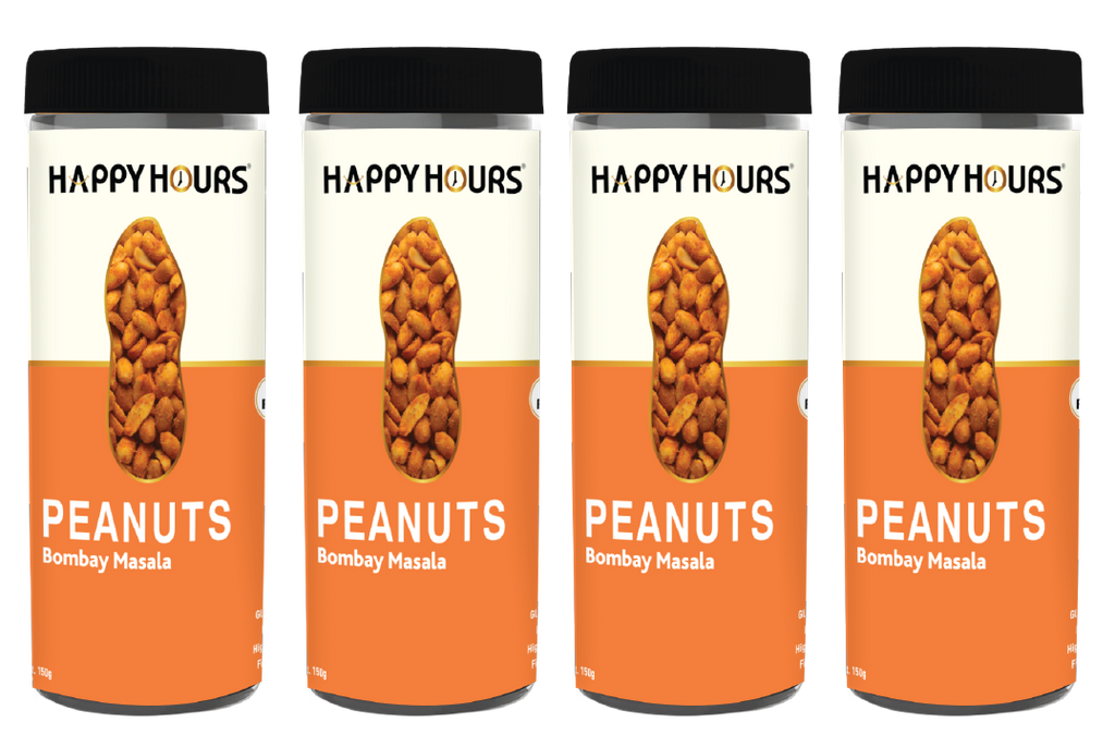 Bombay Masala Peanuts - Pack of 4