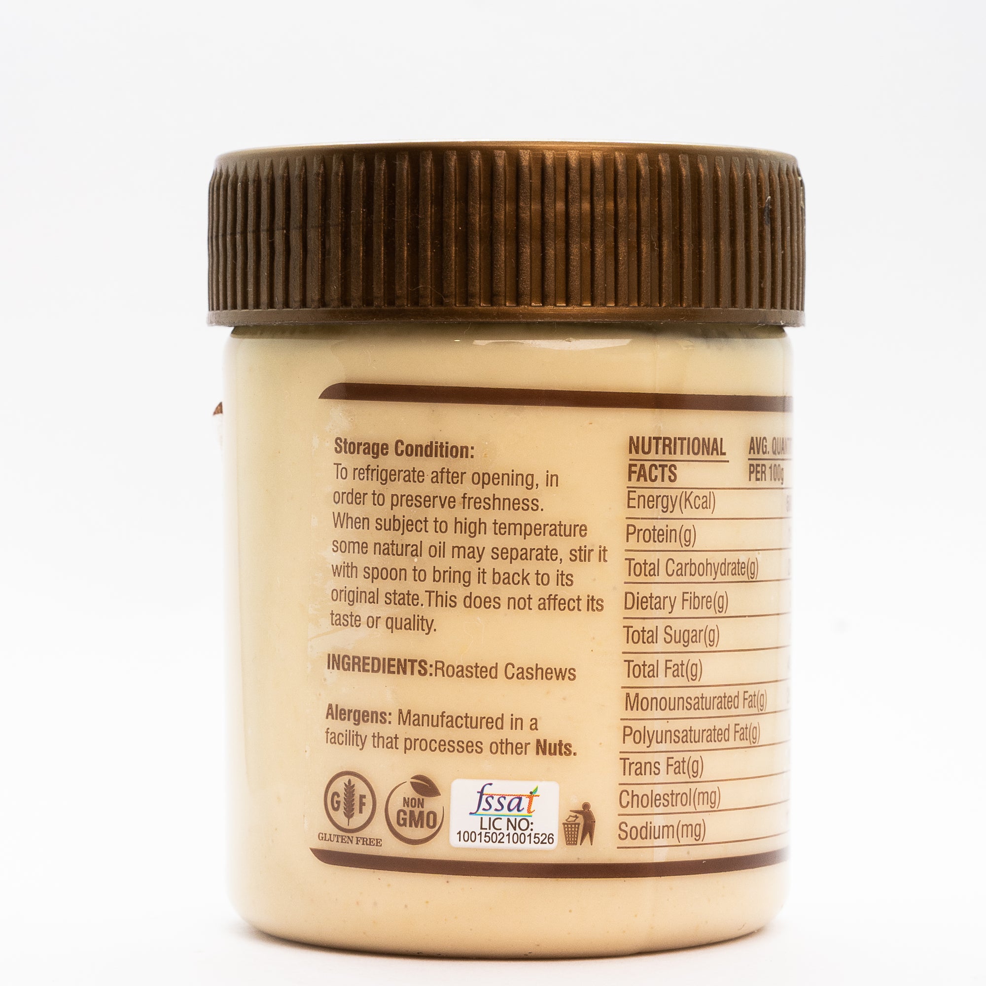 Natural Cashew Butter