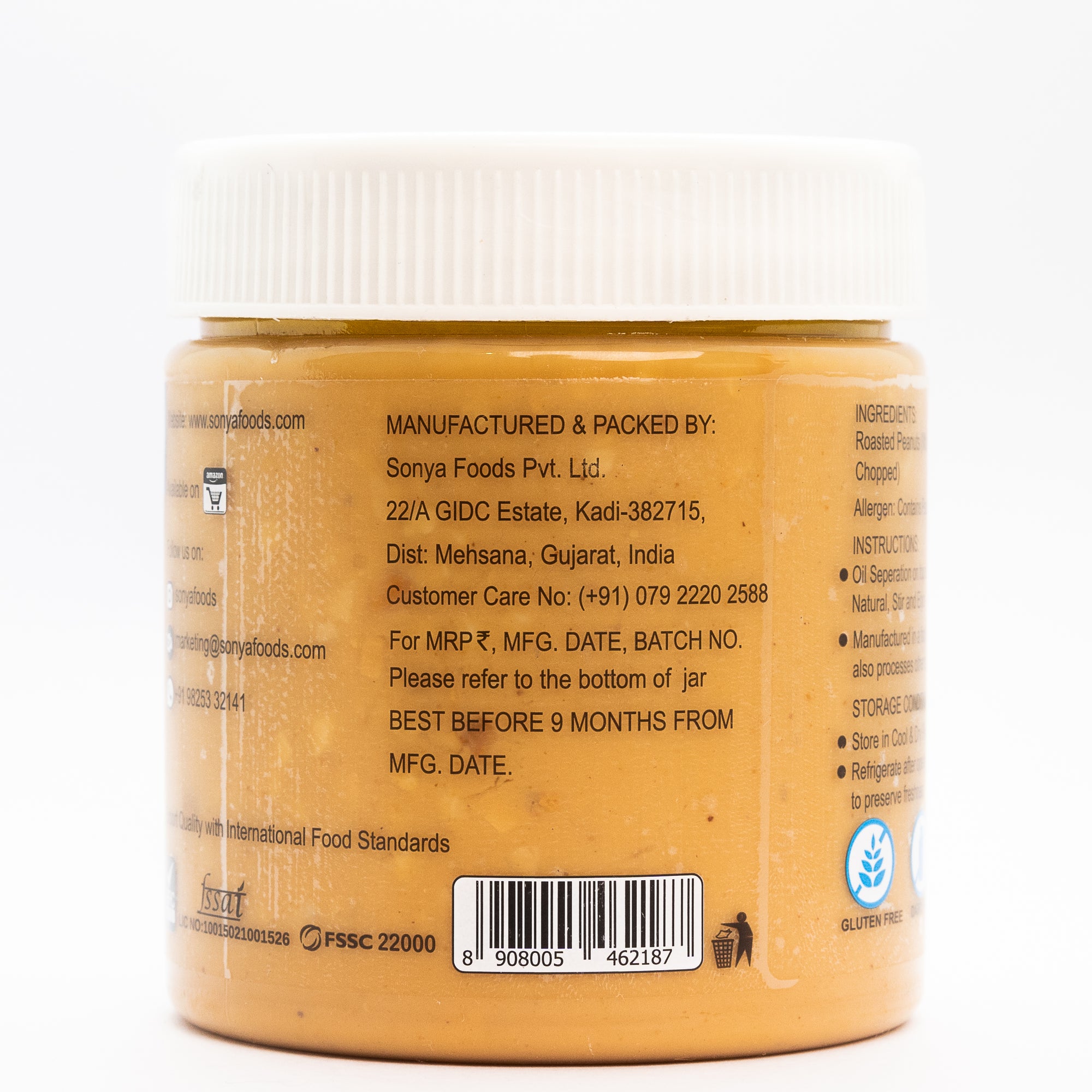 All Natural Crunchy Peanut Butter