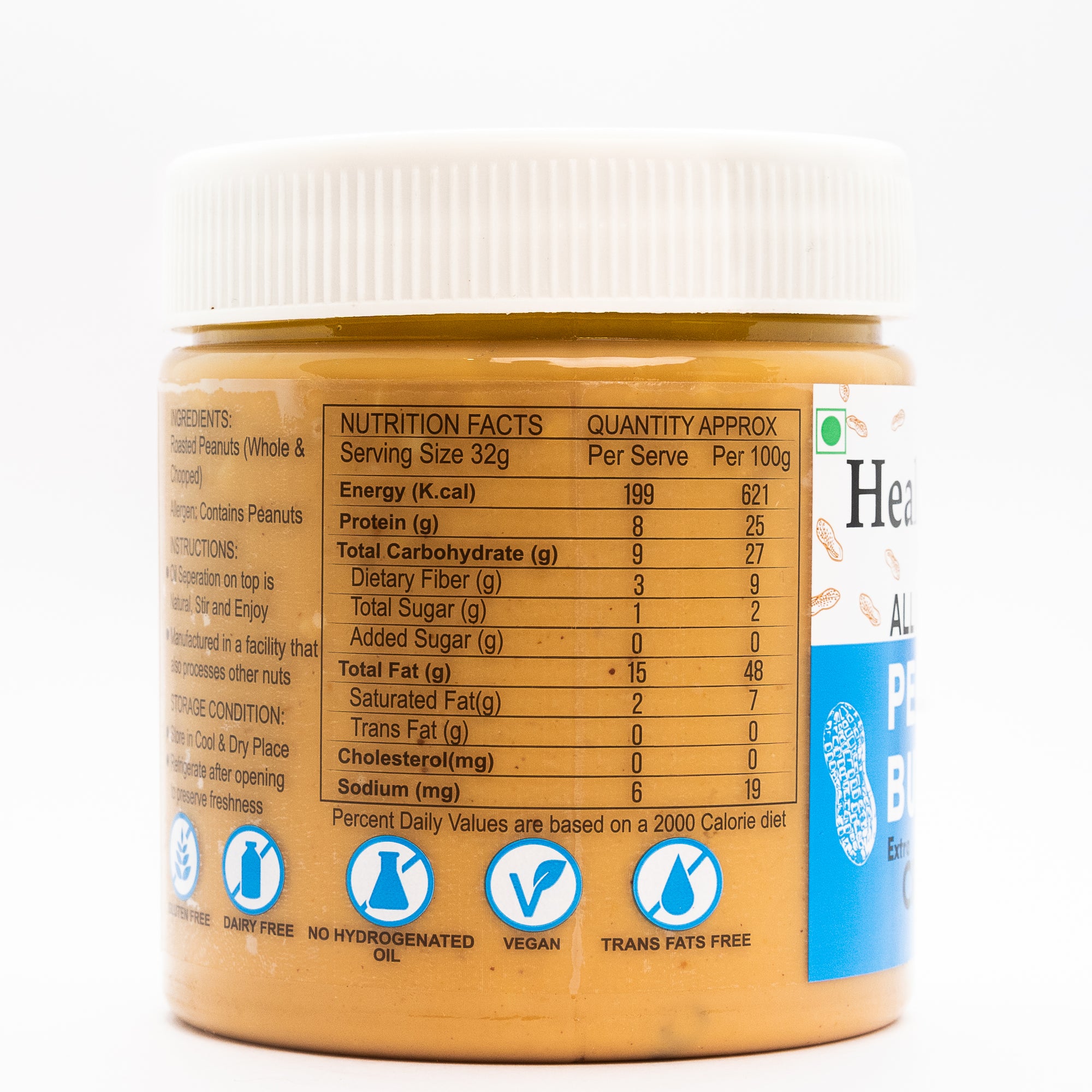 All Natural Crunchy Peanut Butter