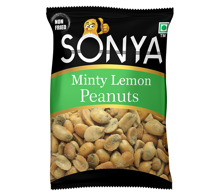 Minty Lemon Peanuts
